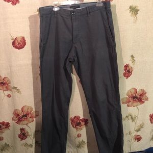 Banana Republic Men's Straight Fit  Grey pants 33/34
